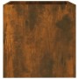 Jardinera de madera contrachapada roble ahumado 40x40x40 cm de vidaXL, Maceteros y jardineras - Ref: Foro24-820499, Precio: 3...