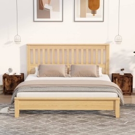 Mesitas noche 2 uds madera contrachapada roble humo 44x35x45 cm de vidaXL, Mesitas de noche - Ref: Foro24-819847, Precio: 57,...