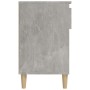Mueble zapatero madera contrachapada gris hormigón 102x36x60 cm en Zapateros y organizadores de calzado | Comprar online en Foru