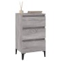 Mesita de noche madera contrachapada gris Sonoma 40x35x70 cm de vidaXL, Mesitas de noche - Ref: Foro24-819674, Precio: 60,75 ...