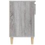 Mueble zapatero madera contrachapada gris Sonoma 102x36x60 cm en Zapateros y organizadores de calzado | Comprar online en Foru.e