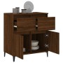 Aparador madera contrachapada marrón roble 60x35x70 cm de vidaXL, Aparadores - Ref: Foro24-819691, Precio: 63,75 €, Descuento: %