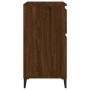Aparador madera contrachapada marrón roble 60x35x70 cm de vidaXL, Aparadores - Ref: Foro24-819691, Precio: 63,75 €, Descuento: %