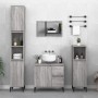 Armario de baño madera contrachapada gris Sonoma 30x30x100 cm de vidaXL, Muebles de baño - Ref: Foro24-819818, Precio: 49,68 ...