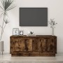 Mesa de centro madera contrachapada roble ahumado 102x50x44 cm de vidaXL, Mesas de centro - Ref: Foro24-819881, Precio: 75,19...