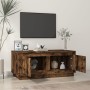Mesa de centro madera contrachapada roble ahumado 102x50x44 cm de vidaXL, Mesas de centro - Ref: Foro24-819881, Precio: 75,19...