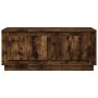 Mesa de centro madera contrachapada roble ahumado 102x50x44 cm de vidaXL, Mesas de centro - Ref: Foro24-819881, Precio: 75,19...