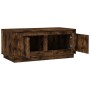 Mesa de centro madera contrachapada roble ahumado 102x50x44 cm de vidaXL, Mesas de centro - Ref: Foro24-819881, Precio: 75,19...