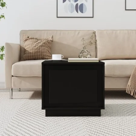 Mesa de centro madera contrachapada negra 51x50x44 cm de vidaXL, Mesas de centro - Ref: Foro24-819869, Precio: 53,60 €, Descu...