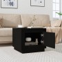 Mesa de centro madera contrachapada negra 51x50x44 cm de vidaXL, Mesas de centro - Ref: Foro24-819869, Precio: 54,21 €, Descu...