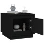 Mesa de centro madera contrachapada negra 51x50x44 cm de vidaXL, Mesas de centro - Ref: Foro24-819869, Precio: 54,21 €, Descu...