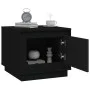 Mesa de centro madera contrachapada negra 51x50x44 cm de vidaXL, Mesas de centro - Ref: Foro24-819869, Precio: 53,60 €, Descu...
