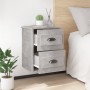 Mesita de noche de pared gris hormigón 41,5x36x53 cm de vidaXL, Mesitas de noche - Ref: Foro24-816400, Precio: 43,84 €, Descu...