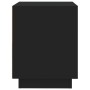Mesitas de noche 2 uds madera contrachapada negro 44x35x45 cm de vidaXL, Mesitas de noche - Ref: Foro24-819839, Precio: 59,63...