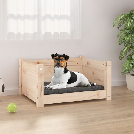 Cama para perros 55,5x45,5x28 cm de madera maciza de pino en Camas para perros | Comprar online en Foru.es