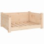 Cama para perros 65,5x50,5x28 cm de madera maciza de pino en Camas para perros | Comprar online en Foru.es