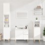 Armario de baño madera contrachapada blanco 30x30x190 cm de vidaXL, Tocadores de baño - Ref: Foro24-819788, Precio: 92,64 €, ...