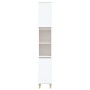 Armario de baño madera contrachapada blanco 30x30x190 cm de vidaXL, Tocadores de baño - Ref: Foro24-819788, Precio: 92,64 €, ...