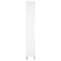 Armario de baño madera contrachapada blanco 30x30x190 cm de vidaXL, Tocadores de baño - Ref: Foro24-819788, Precio: 92,64 €, ...