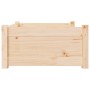 Cama para perros madera maciza de pino 75,5x55,5x28 cm en Camas para perros | Comprar online en Foru.es