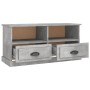 Mueble de TV madera contrachapada gris hormigón 93x35,5x45 cm de vidaXL, Muebles TV - Ref: Foro24-816468, Precio: 60,15 €, De...