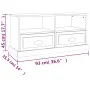 Mueble de TV madera contrachapada gris hormigón 93x35,5x45 cm de vidaXL, Muebles TV - Ref: Foro24-816468, Precio: 59,48 €, De...
