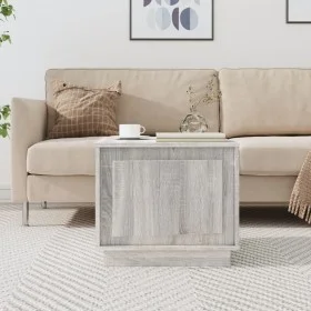 Mesa de centro madera contrachapada gris Sonoma 51x50x44 cm de vidaXL, Mesas de centro - Ref: Foro24-819874, Precio: 51,26 €,...