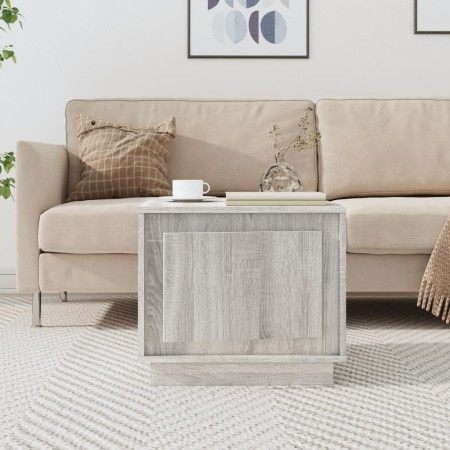 Mesa de centro madera contrachapada gris Sonoma 51x50x44 cm de vidaXL, Mesas de centro - Ref: Foro24-819874, Precio: 51,88 €,...