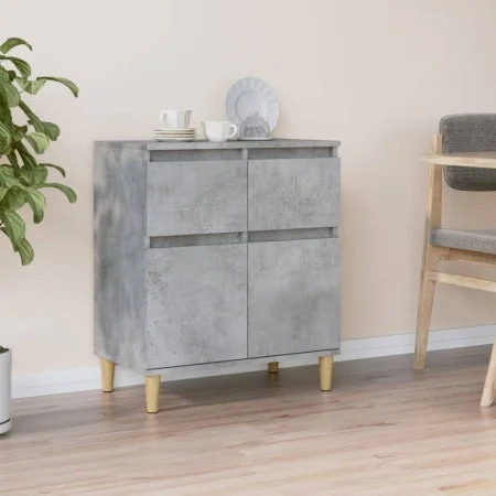 Concrete gray plywood sideboard 60x35x70 cm by vidaXL, Sideboards - Ref: Foro24-819680, Price: 59,13 €, Discount: %