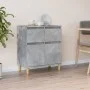 Concrete gray plywood sideboard 60x35x70 cm by vidaXL, Sideboards - Ref: Foro24-819680, Price: 59,13 €, Discount: %