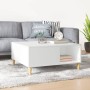 Mesa de centro madera contrachapada blanco 80x80x36,5 cm de vidaXL, Mesas de centro - Ref: Foro24-821092, Precio: 67,69 €, De...