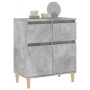 Aparador de madera contrachapada gris hormigón 60x35x70 cm de vidaXL, Aparadores - Ref: Foro24-819680, Precio: 59,86 €, Descu...