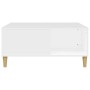 Mesa de centro madera contrachapada blanco 80x80x36,5 cm de vidaXL, Mesas de centro - Ref: Foro24-821092, Precio: 67,69 €, De...