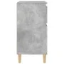 Concrete gray plywood sideboard 60x35x70 cm by vidaXL, Sideboards - Ref: Foro24-819680, Price: 59,13 €, Discount: %
