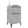 Mesita de noche gris hormigón 40x35x70 cm de vidaXL, Mesitas de noche - Ref: Foro24-819716, Precio: 52,15 €, Descuento: %