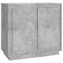 Aparador de madera contrachapada gris hormigón 80x34x75 cm de vidaXL, Aparadores - Ref: Foro24-819888, Precio: 81,63 €, Descu...