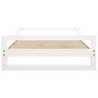 Cama para perros madera maciza de pino blanco 105,5x75,5x28 cm en Camas para perros | Comprar online en Foru.es