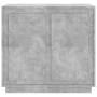 Aparador de madera contrachapada gris hormigón 80x34x75 cm de vidaXL, Aparadores - Ref: Foro24-819888, Precio: 81,63 €, Descu...