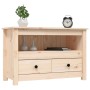 Mueble de TV de madera maciza de pino 79x35x52 cm en Muebles TV | Comprar online en Foru.es