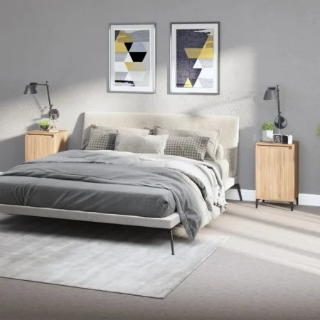 Nightstands 2 pcs oak plywood 40x35x70 cm by vidaXL, Nightstands - Ref: Foro24-819651, Price: 67,19 €, Discount: %