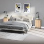 Mesitas de noche 2 uds madera contrachapada roble 40x35x70 cm de vidaXL, Mesitas de noche - Ref: Foro24-819651, Precio: 67,88...