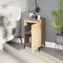 Mesitas de noche 2 uds madera contrachapada roble 40x35x70 cm de vidaXL, Mesitas de noche - Ref: Foro24-819651, Precio: 67,88...