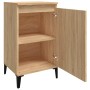 Mesitas de noche 2 uds madera contrachapada roble 40x35x70 cm de vidaXL, Mesitas de noche - Ref: Foro24-819651, Precio: 67,88...