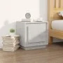 Concrete gray plywood bedside table 44x35x45 cm by vidaXL, Nightstands - Ref: Foro24-819844, Price: 35,67 €, Discount: %