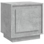 Mesita de noche madera contrachapada gris hormigón 44x35x45 cm de vidaXL, Mesitas de noche - Ref: Foro24-819844, Precio: 36,0...