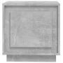 Concrete gray plywood bedside table 44x35x45 cm by vidaXL, Nightstands - Ref: Foro24-819844, Price: 35,67 €, Discount: %