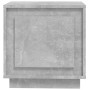 Mesita de noche madera contrachapada gris hormigón 44x35x45 cm de vidaXL, Mesitas de noche - Ref: Foro24-819844, Precio: 36,0...