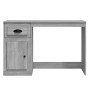 Escritorio y cajón madera contrachapada gris Sonoma 115x50x75cm de vidaXL, Escritorios - Ref: Foro24-816478, Precio: 91,79 €,...