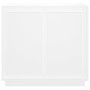 Aparador de madera contrachapada blanco 80x34x75 cm de vidaXL, Aparadores - Ref: Foro24-819884, Precio: 92,32 €, Descuento: %