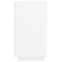 Aparador de madera contrachapada blanco 80x34x75 cm de vidaXL, Aparadores - Ref: Foro24-819884, Precio: 92,32 €, Descuento: %